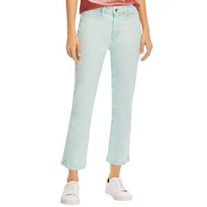 Paige Womens Colette Flared Jeans 25 Vintage Misty Green - NWT